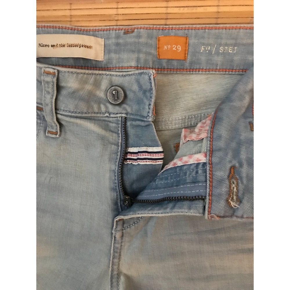 💥👖 Pilcro Slim Straight | Light Wash